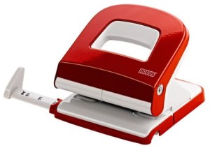 Dziurkacz do 25 kartek NOVUS E225 czerwony