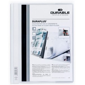 Skoroszyt prezentacyjny DURAPLUS biały A4 /257902/