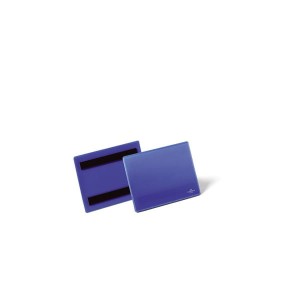 Kieszeń magazynowa magnetyczna A6 pozioma DURABLE niebieska 50szt. /1756 07/