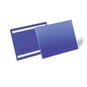 Kieszeń magazynowa samoprzylepna A4 pozioma DURABLE niebieska 50szt. /1798 07/
