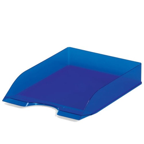 Szuflada na dokumenty DURABLE BASIC transparentna niebieska.jpg