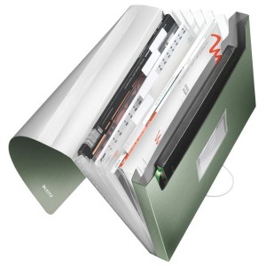 Teczka z 6 przegródkami LEITZ Style seledynowa /39570053/