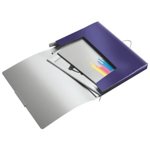 Teczka z gumką LEITZ Style 30 mm niebieska /39560069/