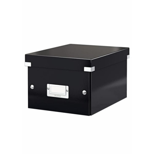 Pudło Leitz Click&amp;Store uniwersalne małe Wow czarne.jpg
