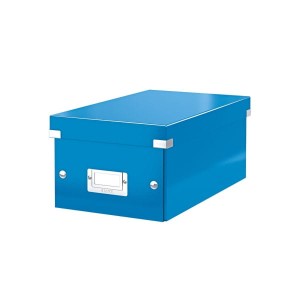 Pudło LEITZ CS na DVD niebieskie /60420036/