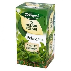 Herbata ziołowa HERBAPOL Zielnik Polski pokrzywa 20szt.