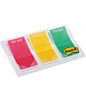 Zakładki indeksujące 23,8x43,2mm PP "TO DO" 3x20szt. 3M POST-IT 682-TODO /3M-UU008030783/