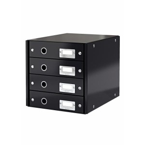 Pojemnik LEITZ CS z 4 szufladami czarny /60490095/