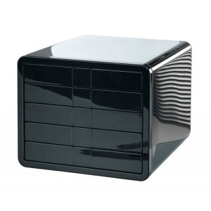 Zestaw 5 szufladek HAN iBox, ABS, A4, czarny /HN155113-01/