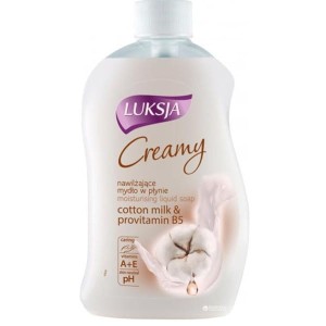 Mydło w płynie z pompką/dozownik 450ml LUKSJA mix