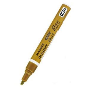 Marker olejowy Grand GR-25 złoty