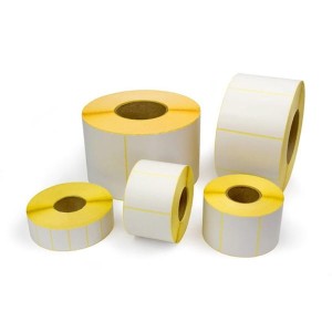 Etykiety na rolce termiczne 100x40mm 2000etykiet białe /etrt100x402000 /