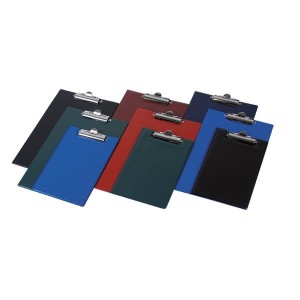 Deska z klipem Q-CONNECT zamykana wykonana z PVC mix kolorów A5 /KF16206/