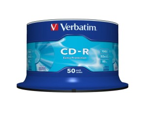 Płyta CD-R 700MB 52x VERBATIM cake 50szt /VER43351/