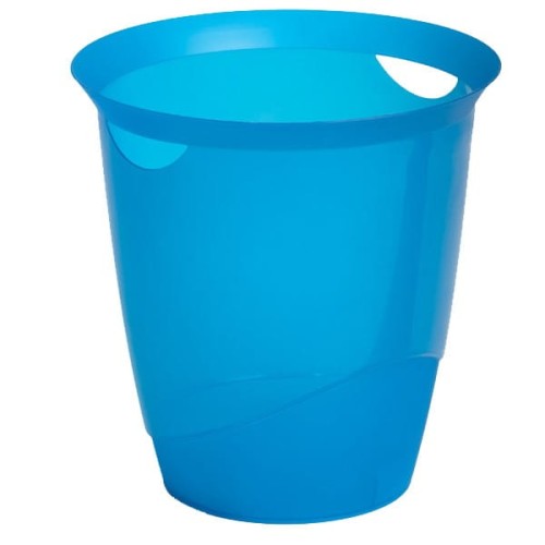 Kosz na śmieci DURABLE TREND transparentny niebieski .jpg