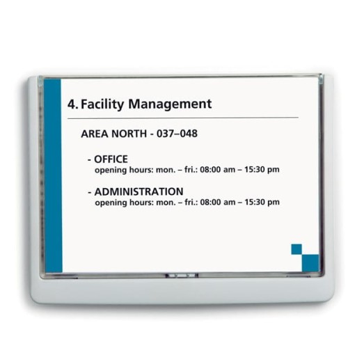 Tabliczka informacyjna DURABLE CLICK SIGN A5 biała.jpg