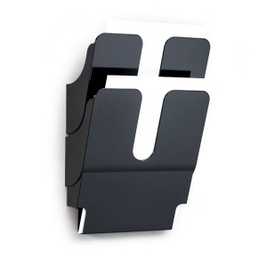 Pojemnik na dokumenty DURABLE FLEXIPLUS A4 pionowy czarny 2 sztuki /1709008060/