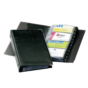 Wizytownik na 200 wizytówek DURABLE VISIFIX czarny /238301/