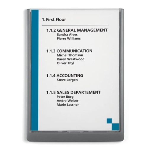 Tabliczka informacyjna DURABLE CLICK SIGN A4 grafitowa.jpg