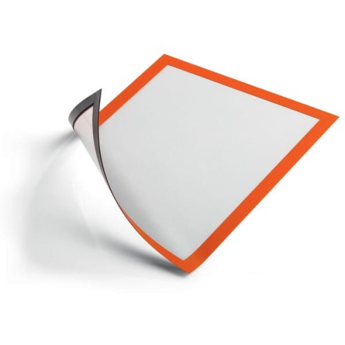 Ramka DURABLE magnetyczna A4 pomarańczowa 5 sztuk.jpg