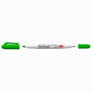 Marker suchościeralny okrągły 0,8 i 1,5mm TOMA 270 dwustronny zielony 1szt. /270-42/
