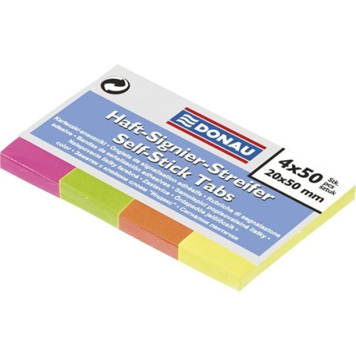 Zakładki indeksujące DONAU 50x20 neon 4 kolory.jpg