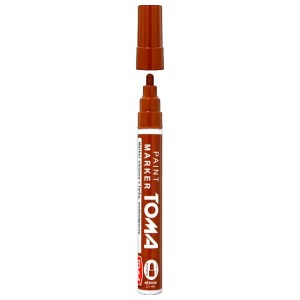 Marker olejowy TOMA 440 brązowy /TO440/