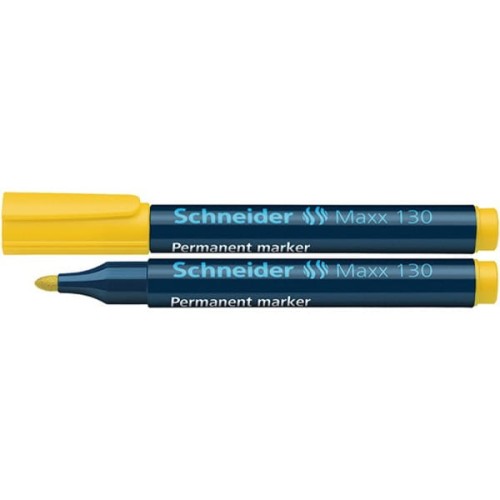 Marker permanentny Schneider Maxx 130 żółty.jpg