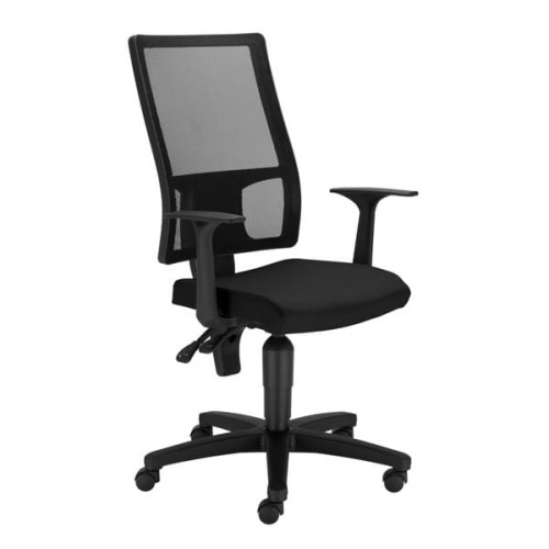 KRZESŁO OBROTOWE NOWY STYL TAKTIK OPARCIE SIATKA CZARNA / SIEDZISKO OBAN CZARNY EF-019.jpg