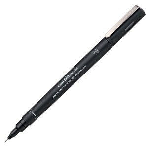 Cienkopis kreślarski 0,1mm UNI PIN-200 czarny /UNPIN01200/DCA/