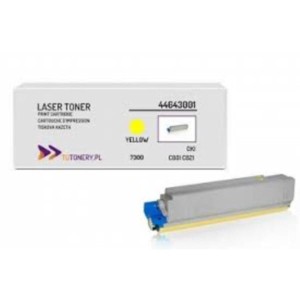 Toner OKI C801/821 yellow /44643001/