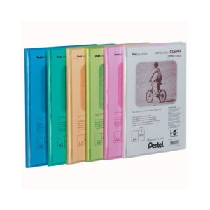 Teczka/album ofertowy A4/30 PP PENTEL CLEAR różowy 1szt. /DCF243-9/