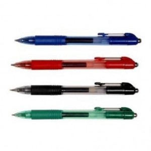 Długopis automatyczny żelowy LEVIATAN D.RECT AH-806 czarny 1szt. /166001/