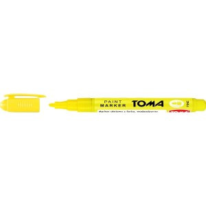 Marker olejowy TOMA Fine 441 1,5 mm, żółty neonowy