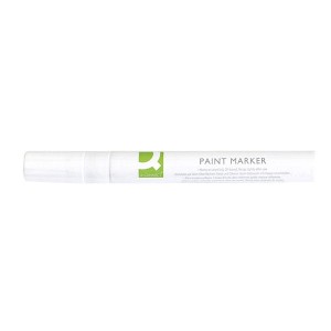 Marker olejowy 2-3mm Q-CONNECT biały /KF14452/