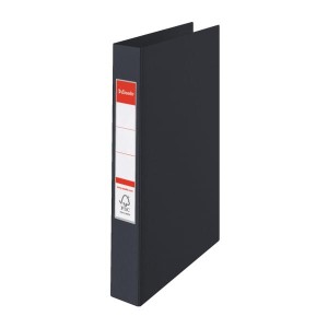 Segregator ESSELTE A4 z 2 kółkami grzbiet 42 mm czarny /14454/