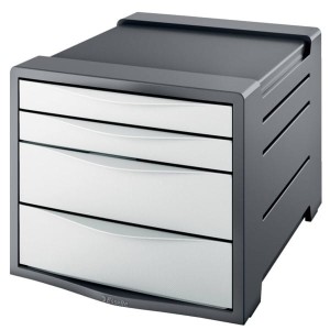 Pojemnik z 4 szufladami ESSELTE Europost VIVIDA biały /623959/