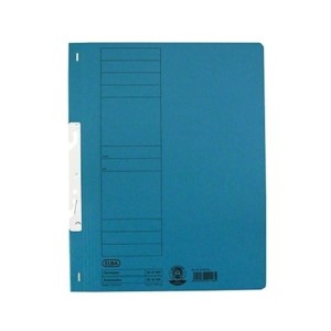Skoroszyt kartonowy hakowy A4 ELBA pełny niebieski /100551883/