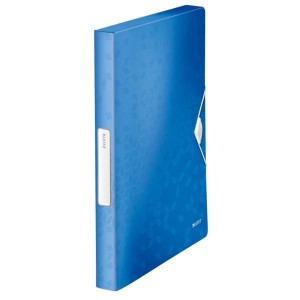 Teczka z gumką PP LEITZ WOW 30 mm niebieska /46290036/