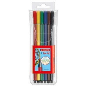 Pisaki 6 kolorów STABILO PEN 68 6szt. /6806/PL/