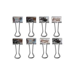 Klip biurowy INCOOD snowboard 8szt. /0107-0119/