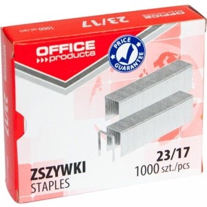 Zszywki 23/17 OFFICE PRODUCTS 140 kartek 1000szt..| /18072369-19/
