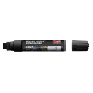Marker kredowy ścięty 8-15mm TOMA czarny /TO-290-32/