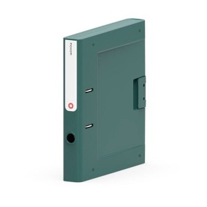 Segregator A4/50 z opcją plomby plastikowy NEW BINDER zielony 1szt /OR-1815G/