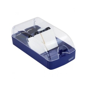 Wizytownik nabiurkowy zamykany na 550 wizytówek EAGLE niebieski /120-1080/