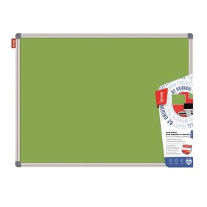 Tablica magnetyczna suchościeralna rama aluminiowa CLASSIC 30x40cm MEMOBOARDS zielona /TMZI34ALC/1/