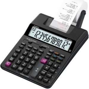 Kalkulator z drukarką 12 pozycyjny CASIO HR-150RCE + zasilacz