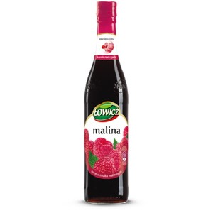 Syrop ŁOWICZ malinowy 400ml