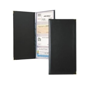 Wizytownik BIURFOL wi-02 na 96 wizytówek czarny