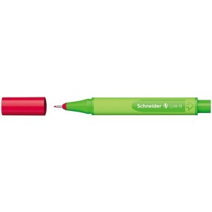 Cienkopis 0,4 mm SCHNEIDER LINK-IT czerwony 1szt. /SR191202/